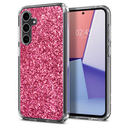 Pink Sparklings Print Slim Cover For Samsung Galaxy S (S24, S23, S22, S21 / Plus, FE, Ultra), Print in USA