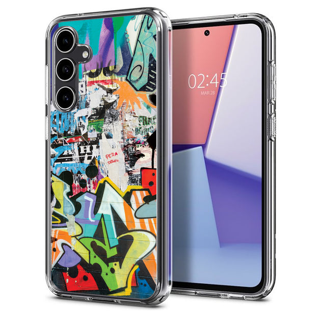 Street Graffiti Print Slim Cover For Samsung Galaxy S (S24, S23, S22, S21 / Plus, FE, Ultra), Print in USA