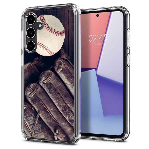 Baseball 5 Print Slim Cover For Samsung Galaxy S (S24, S23, S22, S21 / Plus, FE, Ultra), Print in USA