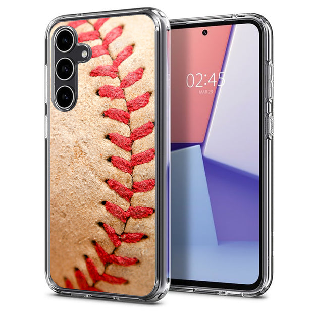 Baseball 2 Print Slim Cover For Samsung Galaxy S (S24, S23, S22, S21 / Plus, FE, Ultra), Print in USA