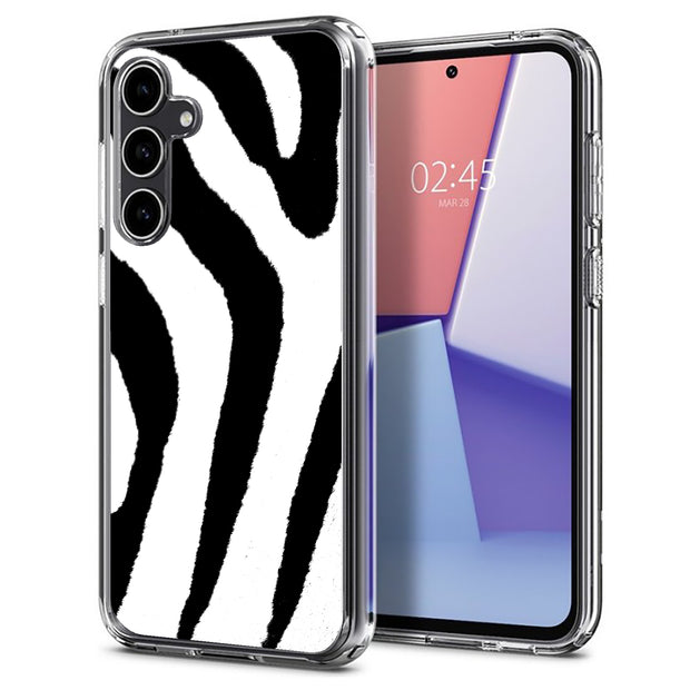 Zebra Stripe Print Slim Cover For Samsung Galaxy S (S24, S23, S22, S21 / Plus, FE, Ultra), Print in USA