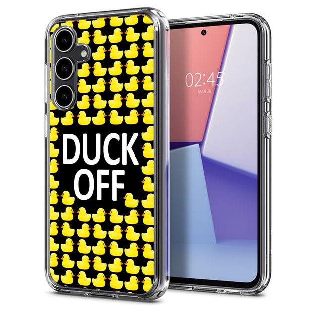 Duck OFF Print Slim Cover For Samsung Galaxy S (S24, S23, S22, S21 / Plus, FE, Ultra), Print in USA