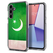 Pakistan Flag Print Slim Cover For Samsung Galaxy S (S24, S23, S22, S21 / Plus, FE, Ultra), Print in USA