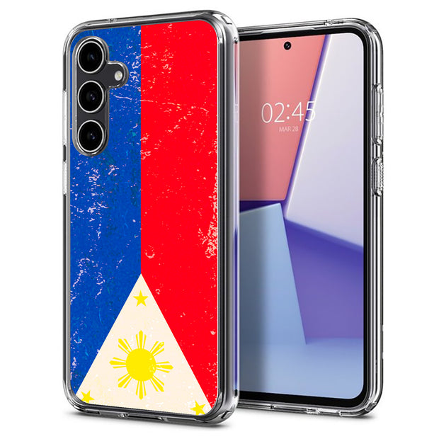 Philippines 2 Print Slim Cover For Samsung Galaxy S (S24, S23, S22, S21 / Plus, FE, Ultra), Print in USA