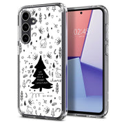 Wish You A Xmas Print Slim Cover For Samsung Galaxy S (S24, S23, S22, S21 / Plus, FE, Ultra), Print in USA