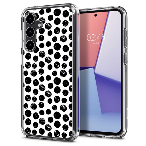 Polka Dot 8 Print Slim Cover For Samsung Galaxy S (S24, S23, S22, S21 / Plus, FE, Ultra), Print in USA