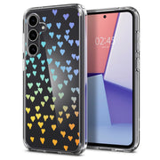 Gradient Hearts Print Slim Cover For Samsung Galaxy S (S24, S23, S22, S21 / Plus, FE, Ultra), Print in USA