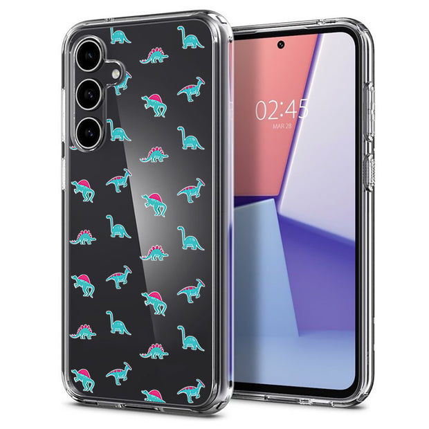 Cute Dinosaur Print Slim Cover For Samsung Galaxy S (S24, S23, S22, S21 / Plus, FE, Ultra), Print in USA