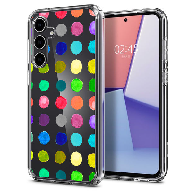 Polka Dot 15 Print Slim Cover For Samsung Galaxy S (S24, S23, S22, S21 / Plus, FE, Ultra), Print in USA