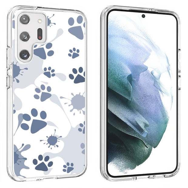 Paw Color 3 Print Slim Cover For Samsung Galaxy S (S24, S23, S22, S21 / Plus, FE, Ultra), Print in USA