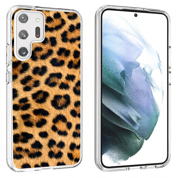 Leopard Fur 4 Print Slim Cover For Samsung Galaxy S (S24, S23, S22, S21 / Plus, FE, Ultra), Print in USA