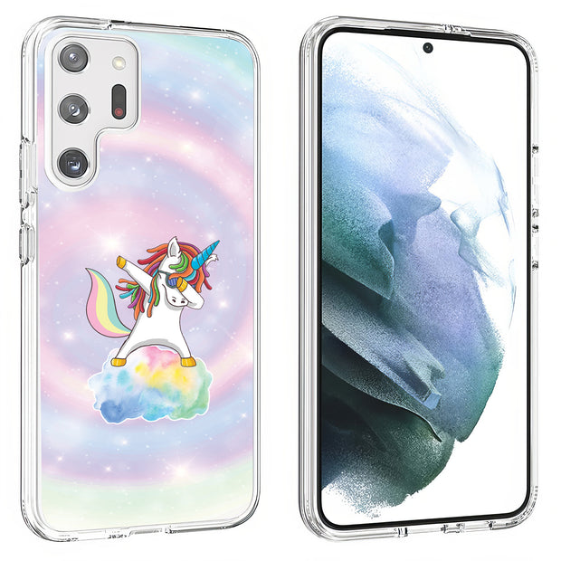 Unicorn Dabbing Print Slim Cover For Samsung Galaxy S (S24, S23, S22, S21 / Plus, FE, Ultra), Print in USA