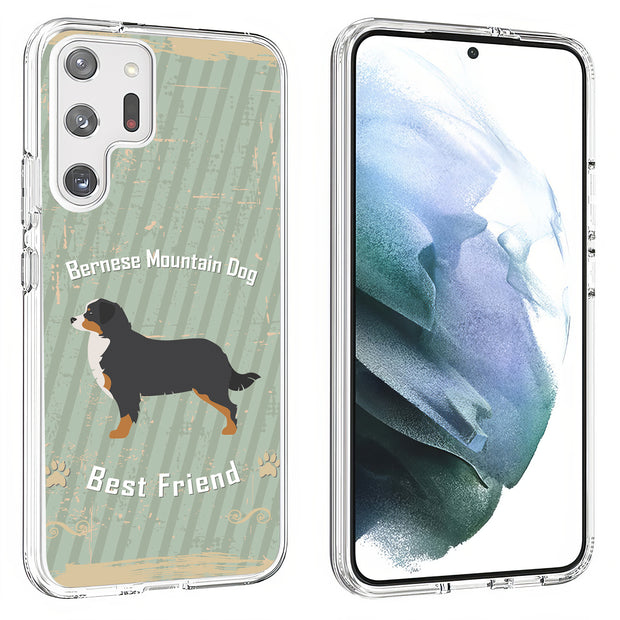 Bernese Dog Print Slim Cover For Samsung Galaxy S (S24, S23, S22, S21 / Plus, FE, Ultra), Print in USA