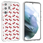 Cherries Print Slim Cover For Samsung Galaxy S (S24, S23, S22, S21 / Plus, FE, Ultra), Print in USA