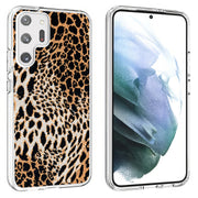 Leopard Pattern Print Slim Cover For Samsung Galaxy S (S24, S23, S22, S21 / Plus, FE, Ultra), Print in USA