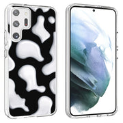 CowHide Black Print Slim Cover For Samsung Galaxy S (S24, S23, S22, S21 / Plus, FE, Ultra), Print in USA