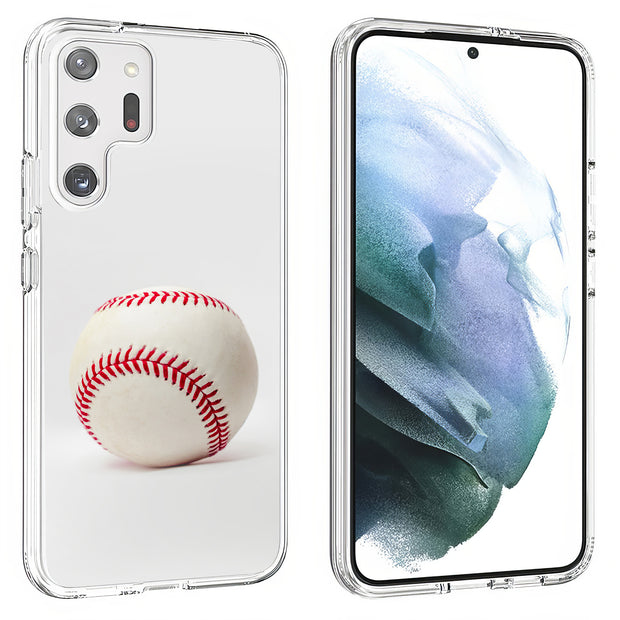 Baseball Sport Print Slim Cover For Samsung Galaxy S (S24, S23, S22, S21 / Plus, FE, Ultra), Print in USA