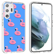 Cute Flamingo Print Slim Cover For Samsung Galaxy S (S24, S23, S22, S21 / Plus, FE, Ultra), Print in USA