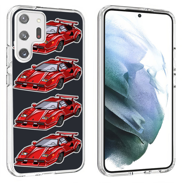 Lambo Countach Print Slim Cover For Samsung Galaxy S (S24, S23, S22, S21 / Plus, FE, Ultra), Print in USA