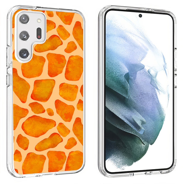 Giraffe Fur Print Slim Cover For Samsung Galaxy S (S24, S23, S22, S21 / Plus, FE, Ultra), Print in USA