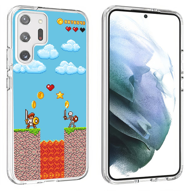 Retro Games 3 Print Slim Cover For Samsung Galaxy S (S24, S23, S22, S21 / Plus, FE, Ultra), Print in USA