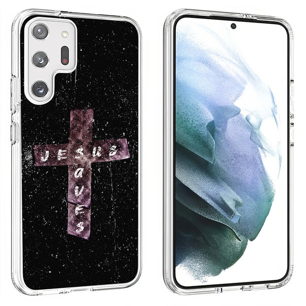 Jesus Saves 1 Print Slim Cover For Samsung Galaxy S (S24, S23, S22, S21 / Plus, FE, Ultra), Print in USA