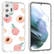 Juicy Peach Print Slim Cover For Samsung Galaxy S (S24, S23, S22, S21 / Plus, FE, Ultra), Print in USA