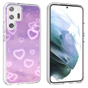 Romantic Love Print Slim Cover For Samsung Galaxy S (S24, S23, S22, S21 / Plus, FE, Ultra), Print in USA