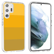 Orange Stripes Print Slim Cover For Samsung Galaxy S (S24, S23, S22, S21 / Plus, FE, Ultra), Print in USA