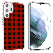 Classic Plaid Print Slim Cover For Samsung Galaxy S (S24, S23, S22, S21 / Plus, FE, Ultra), Print in USA