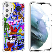 Grunge Style 1 Print Slim Cover For Samsung Galaxy S (S24, S23, S22, S21 / Plus, FE, Ultra), Print in USA