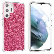 Pink Sparklings Print Slim Cover For Samsung Galaxy S (S24, S23, S22, S21 / Plus, FE, Ultra), Print in USA