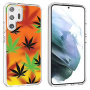 Color Marijuana Print Slim Cover For Samsung Galaxy S (S24, S23, S22, S21 / Plus, FE, Ultra), Print in USA