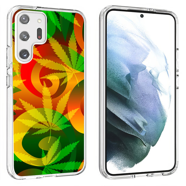 Marijuana Art Print Slim Cover For Samsung Galaxy S (S24, S23, S22, S21 / Plus, FE, Ultra), Print in USA