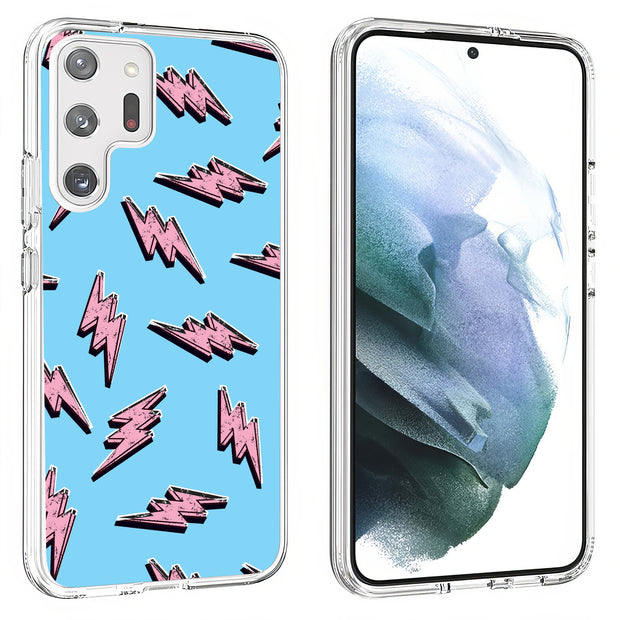 Lightning Shape Print Slim Cover For Samsung Galaxy S (S24, S23, S22, S21 / Plus, FE, Ultra), Print in USA