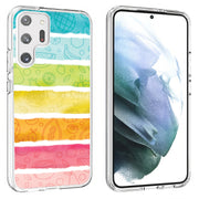 Color Fruit Print Slim Cover For Samsung Galaxy S (S24, S23, S22, S21 / Plus, FE, Ultra), Print in USA