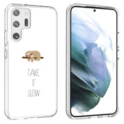 Take It Slow Print Slim Cover For Samsung Galaxy S (S24, S23, S22, S21 / Plus, FE, Ultra), Print in USA