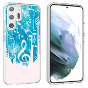 Music Note Print Slim Cover For Samsung Galaxy S (S24, S23, S22, S21 / Plus, FE, Ultra), Print in USA