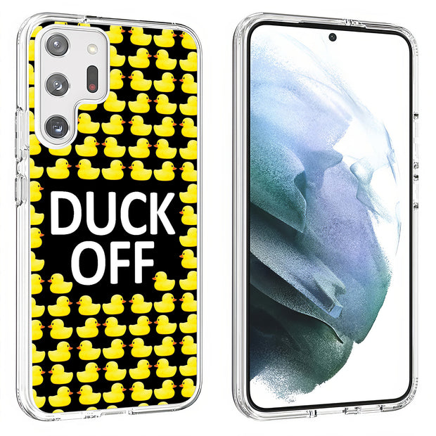 Duck OFF Print Slim Cover For Samsung Galaxy S (S24, S23, S22, S21 / Plus, FE, Ultra), Print in USA