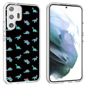 Dinosaurs Shape Print Slim Cover For Samsung Galaxy S (S24, S23, S22, S21 / Plus, FE, Ultra), Print in USA