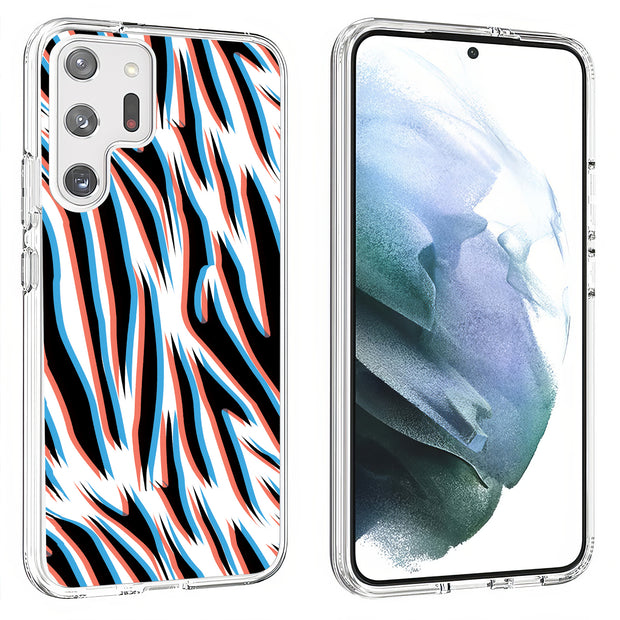 3D Zebra 3 Print Slim Cover For Samsung Galaxy S (S24, S23, S22, S21 / Plus, FE, Ultra), Print in USA