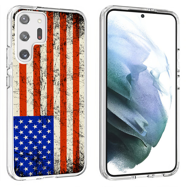 America Flag  Print Slim Cover For Samsung Galaxy S (S24, S23, S22, S21 / Plus, FE, Ultra), Print in USA