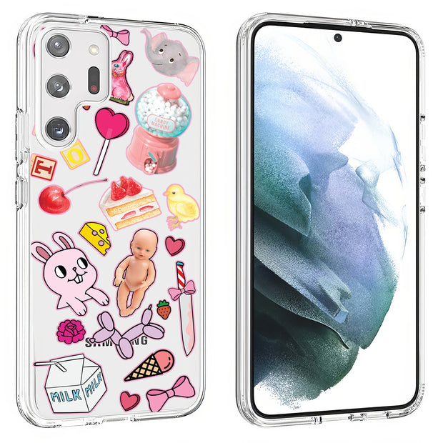 Baby Collage Print Slim Cover For Samsung Galaxy S (S24, S23, S22, S21 / Plus, FE, Ultra), Print in USA