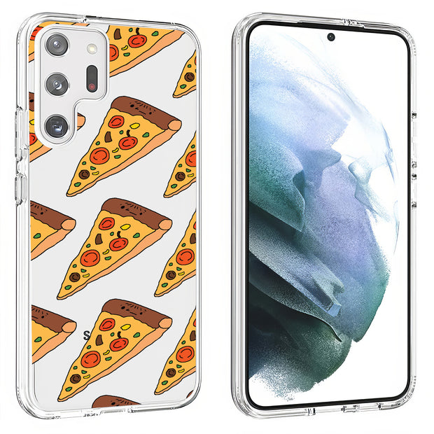 Pizza Print Slim Cover For Samsung Galaxy S (S24, S23, S22, S21 / Plus, FE, Ultra), Print in USA