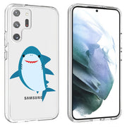 Cute Baby Shark Print Slim Cover For Samsung Galaxy S (S24, S23, S22, S21 / Plus, FE, Ultra), Print in USA