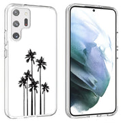 Palm Trees Print Slim Cover For Samsung Galaxy S (S24, S23, S22, S21 / Plus, FE, Ultra), Print in USA