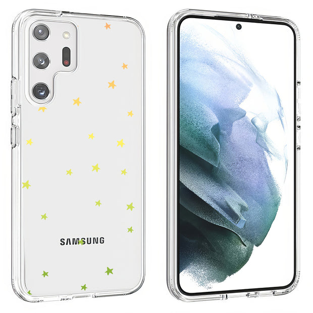 Star RainBow Print Slim Cover For Samsung Galaxy S (S24, S23, S22, S21 / Plus, FE, Ultra), Print in USA