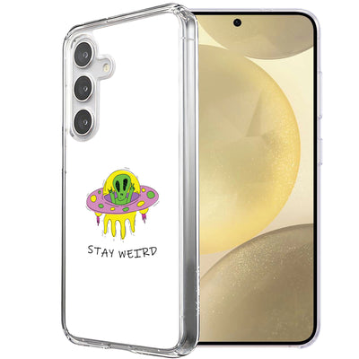 Alien Weird Print Slim Cover For Samsung Galaxy S (S24,S23,S22,S21/Plus,FE,Ultra), Print in USA