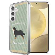 Bernese Dog Print Slim Cover For Samsung Galaxy S (S24,S23,S22,S21/Plus,FE,Ultra), Print in USA