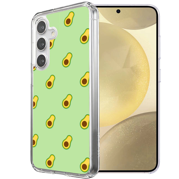 Avocado Print Slim Cover For Samsung Galaxy S (S24,S23,S22,S21/Plus,FE,Ultra), Print in USA